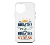 Méditation Yoga Breathe-in-Peace Pilates Sport Zen-Yoga Coque pour iPhone 12 Mini