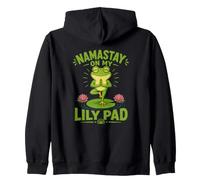 Méditation Yoga Namastay-on-My Pilates Yoga Grenouille Sweat à Capuche