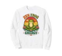Méditation Yoga Zen-Frog-Energy Pilates Yoga Grenouille Sweatshirt
