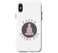 Méditation Zazen Every Day pour Les bouddhistes Zen Coque pour iPhone X/XS