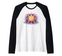 Méditation Zen Lotus Mindful Manche Raglan