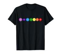 Méditation Zen Yoga Mandala Paresseux Reiki Chaîne de Chakra T-Shirt