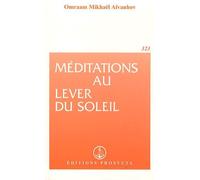 Méditations au lever du soleil