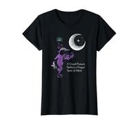 Méditations de Yoga Mandala Graphique de Lune d'hippocampe T-Shirt Graphique avec Valeur