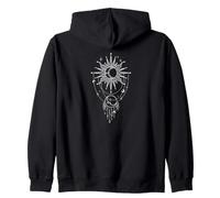 Méditations Ésotérique Soleil Mystique Yoga Sweat à Capuche