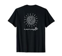 Méditations Esotérisme Soleil Lineart Namasté Yoga T-Shirt