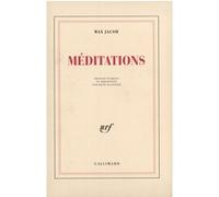 Max Jacob – Méditations – Édité par René Plantier – Gallimard