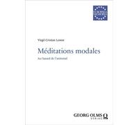 Méditations modales: Au hasard de l'universel