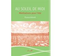 Méditations pour l'été - Thomas Schmitt - Du Signe Eds - broché - Essai
