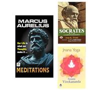 Meditations + Socrates + Jnana Yoga | Timeless Wisdom for Inner Strength and Enlightened Living | Inner Peace | Body, Mind & Spirit | Swami Vivekanand Books | Biography | Inspirational | Spiritual Awa