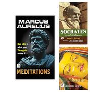 Meditations + Socrates + Siddhartha | Guiding Lights for the Soul in Search of Truth and Purpose | Spiritual Journey | Socrates | Greek Philosophy | Self-realization | Moral Values | Classic Novel | B