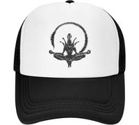 Méditer Alien Pool Party Mesh Casquettes de Baseball pour Femmes Personnalisé Femme Plage Chapeau De Soleil Hip Hop Trucker Casquette
