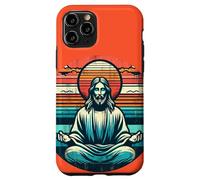 Méditer Jésus, Une spiritualité Vintage inspirante et stimulante Coque pour iPhone 11 Pro