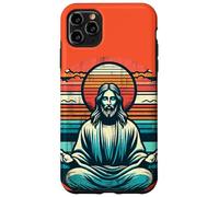 Méditer Jésus, Une spiritualité Vintage inspirante et stimulante Coque pour iPhone 11 Pro Max