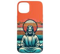 Méditer Jésus, Une spiritualité Vintage inspirante et stimulante Coque pour iPhone 15 Plus