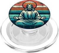 Méditer Jésus, Une spiritualité Vintage inspirante et stimulante PopSockets PopGrip pour MagSafe