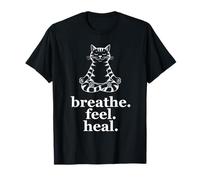 Méditer la Respiration des Chats se Sentir guérir la T-Shirt