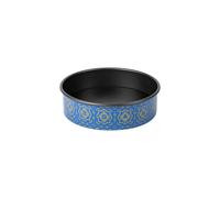 Mediterranean blue DECORATED BAKING MOLD "EASY CAKE" Ø 23 cm