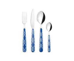 Mediterranean blue MÉNAGÈRE 24 PIECES ''FUSION''