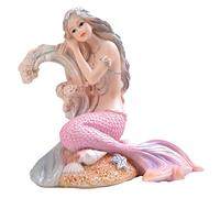 Méditerranée sirène Princesse décoration de la Maison sirène Aquarium bibelot décoration de la Maison Accessoires Figurines Miniatures fée