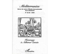 Mediterranees - 22-23, Hommage A Adhemar Esmein