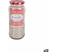 mediterraneo pot en verre transparent 580 ml (12 pièces)