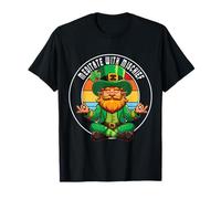 Méditez avec Mischief Leprechaun Saint Patrick T-Shirt