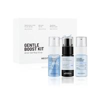 MEDITHERAPY Gentle Boost Kit - Ensemble de soins de la peau coréen avec sérum rétinien et acide hyaluronique et hydratant au squalane, routine anti-âge et hydratante, adapté aux débutants, voyage et