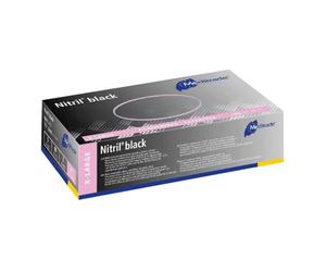 meditrade 1284 x l Gants d'examen, noir (Lot de 10)