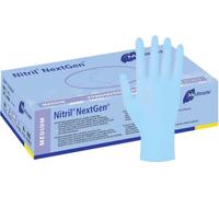 Meditrade® gants unisexes jetables Nitril® NextGen® bleu taille M 100 pces