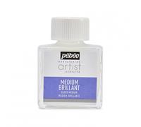 Médium - Brillant - Incolore - Peinture acrylique - Pébéo - Flacon 75ml