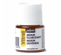 Pébéo Auxiliaire Vitrail 051000 Medium éclaircissant nacré 1 flacon 45 ml