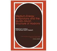Medium-Energy Antiprotons And The Quark-Gluon Structure Of Hadrons