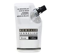 Gel vernis brillant Sennelier sachet 120 ml