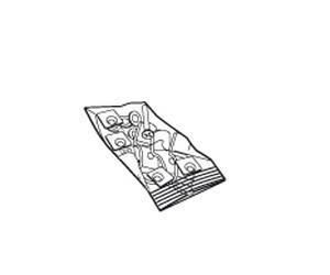 Medium Kit de montage pour plaque de support topcase