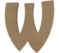 Médium - Lettre W bois - 15cm NA G