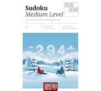 Medium-Level Sudoku: Challenges that Keep Your Mind Active: Large-Format Puzzles to Stimulate and Train Your Mind | 6×9 inches, 123 pages, 200 games | Perfect Gift for Travel, Vacations, and Seniors