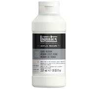 Médium - Pour peinture acrylique - Liquitex - Effet verre - Brillant - 237ml