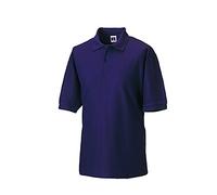 (Medium, Purple) - Jerzees Classic Polo Shirt