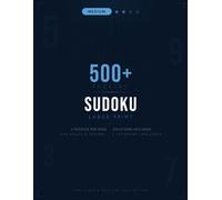 Medium Sudoku Puzzle Book for Adults: 500+ Large Print Puzzles with Full Solutions - Intermediate Brain Training for Focus, Memory & Mental Fitness: 2 ... Your Mind Daily | The Sudoku Masters Col