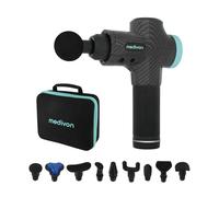 Medivon Pistolet massage musculaire Gun Active X MV-GUNACTIVEX Sans fil 30 vitesses 10 embouts 1 pcs