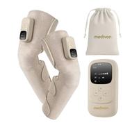 Medivon Solé Duo Medivon Appareil de massage des jambes pour drainage lymphatique, bottes de régénération de compression, masseur de mollets et cuisses, masseur de jambes pour massage et détente à la