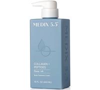 Medix 5.5 Crème au collagène au caviar. Hydratant anti-âge. Raffermit et raffermit pour une peau plus jeune. Crème anti-âge infusée avec des peptides, de l'aloe vera et du thé vert. (425,2 g)
