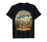 Medjugorje Apparation Colline Vierge Marie Observations catholiques T-Shirt