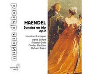Medlam, Charles - Haendel - Sonates en trio op. 2