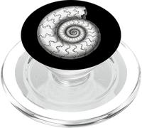 Medlicottia Fossil - Permien Ammonoid Céphalopode Art PopSockets PopGrip pour MagSafe