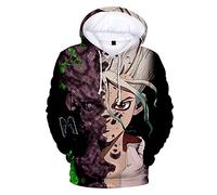 MEDM Dr Stone Hoodies Hommes/Femmes Sweatshirts Enfants Dr Stone Cap Uca Sujet Confortable Vêtements d'hiver-style4||XS
