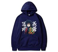 MEDM Hot Anime Démon Tueur Tomioka Giyuu Imprimé Sweats À Capuche Hommes Swshirts Décontractés-style5||XL
