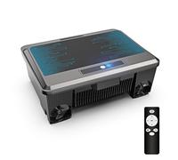 MEDOXA Solaire Skimmer de Piscine Robot, Robot de Nettoyage de Piscine sans Fil à énergie Solaire, Planification Intelligente des chemins et Nettoyage à Distance, Évitement Automatique des Obstacles