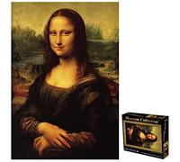 MEDOYOH Puzzle 2000 pièces pour adultes, Mona Lisa─ Da Vinci, Museum Collection Puzzle 70 x 100 cm, 2 mm Puzzle Cadre Célèbre, Anti-stress Staycation Temps de Mort pour Adultes Enfants 14+